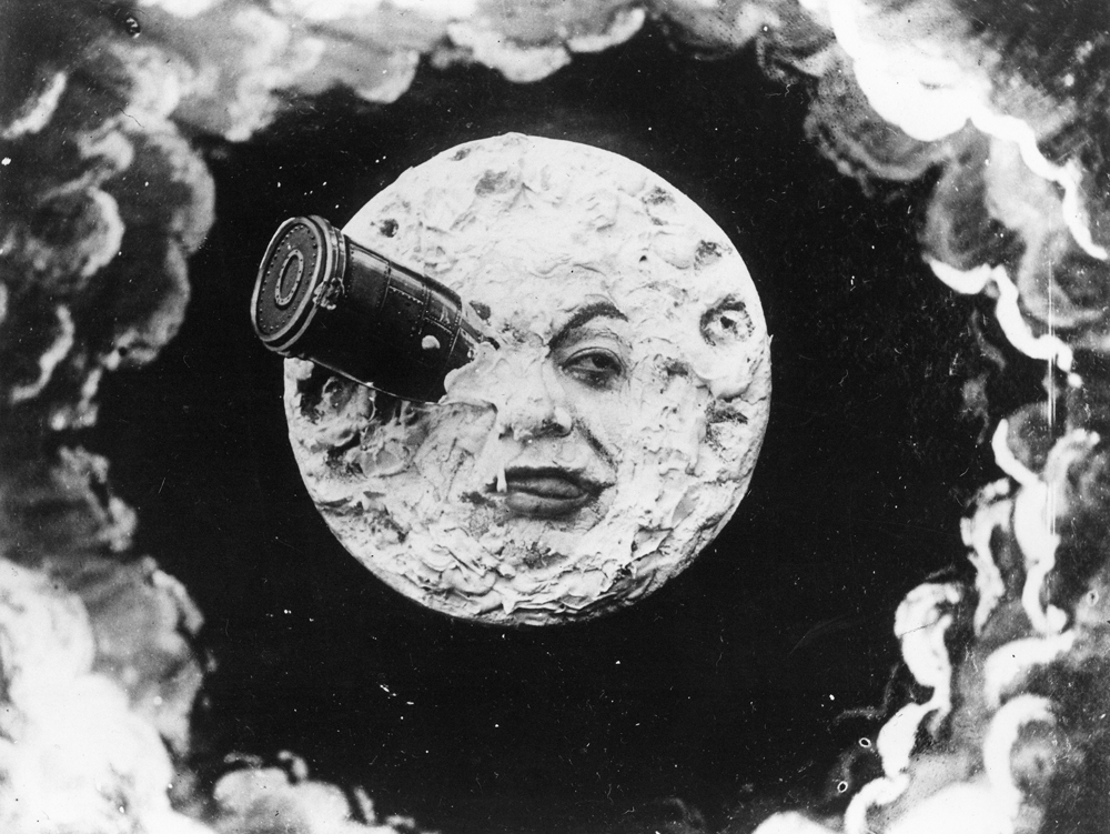 George Méliès (1861-1938) (Regie), Le Voyage dans la Lune (Die Reise zum Mond), Frankreich 1902, 16 Min., © BFI National Archive